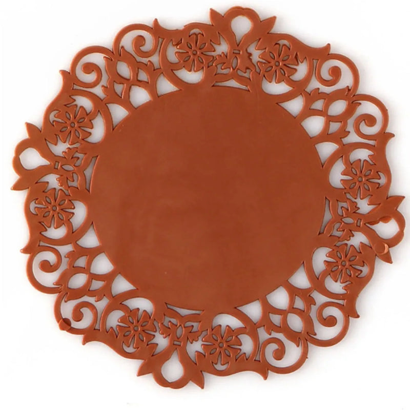 Porta-Copos de Silicone em Formato de Fruta – Antiderrapante, Isolante Térmico e Decorativo para sua Cozinha e Mesa