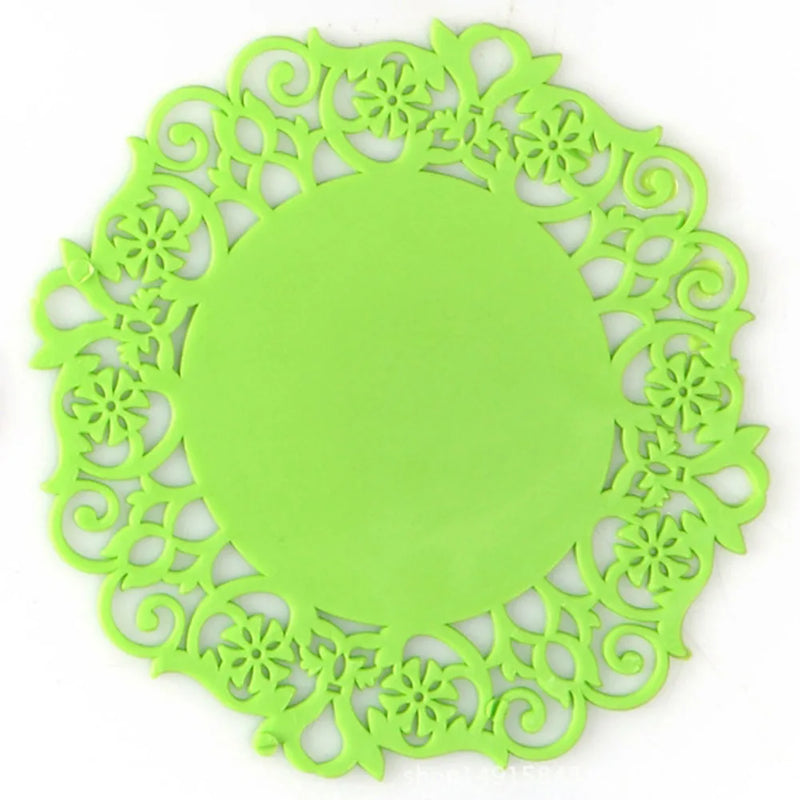 Porta-Copos de Silicone em Formato de Fruta – Antiderrapante, Isolante Térmico e Decorativo para sua Cozinha e Mesa