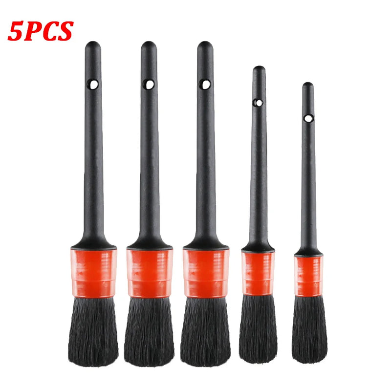 Kit de Escovas de Detalhamento - Escovas Elétricas para Furadeira, Almofadas de Polimento para Carro, Escova de Limpeza para Vents de Carro, Rodas e Remoção de Poeira e Sujeira