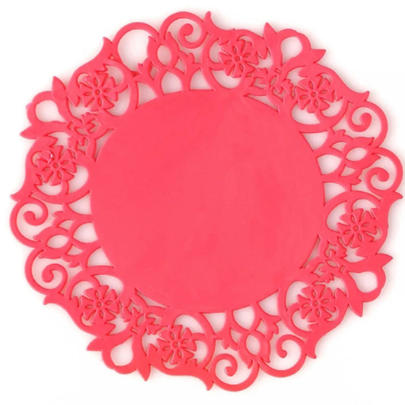 Porta-Copos de Silicone em Formato de Fruta – Antiderrapante, Isolante Térmico e Decorativo para sua Cozinha e Mesa