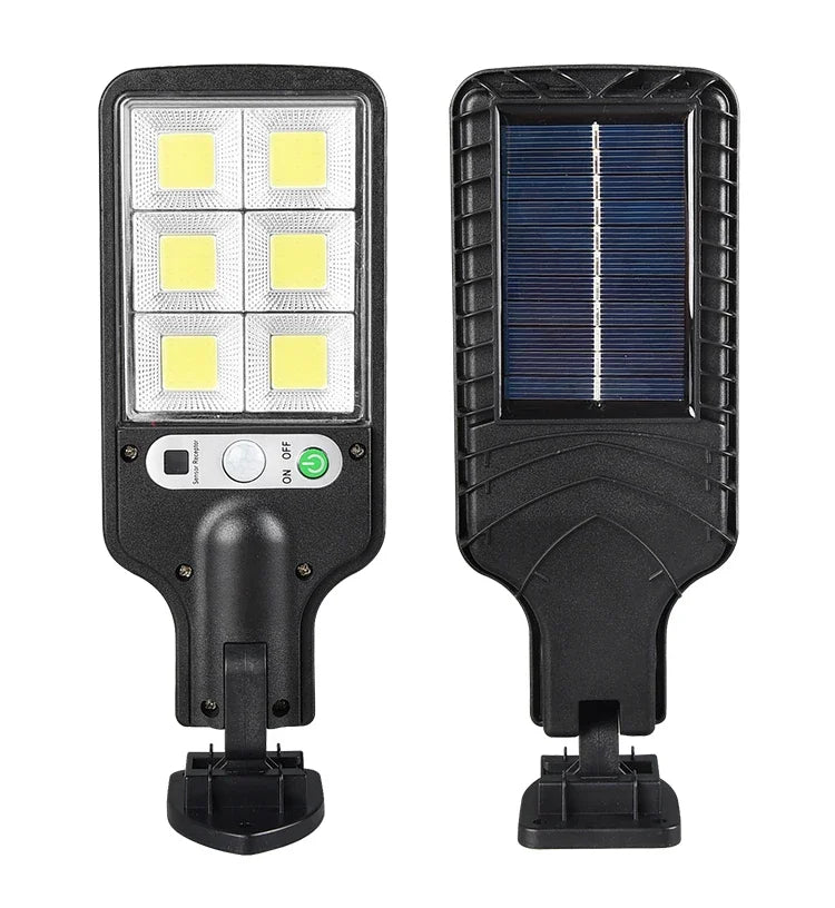 Luminária LED Solar com Controle Remoto – Iluminação Inteligente para Áreas Externas!