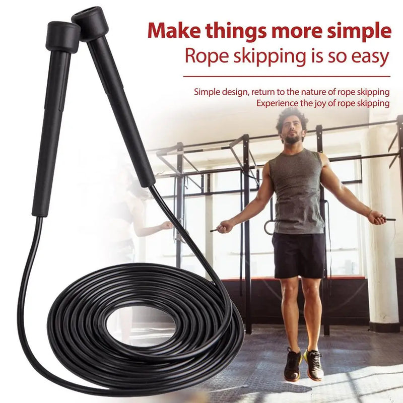 Corda de Pular Profissional 2.8M - Equipamento de Fitness para Adultos e Crianças d