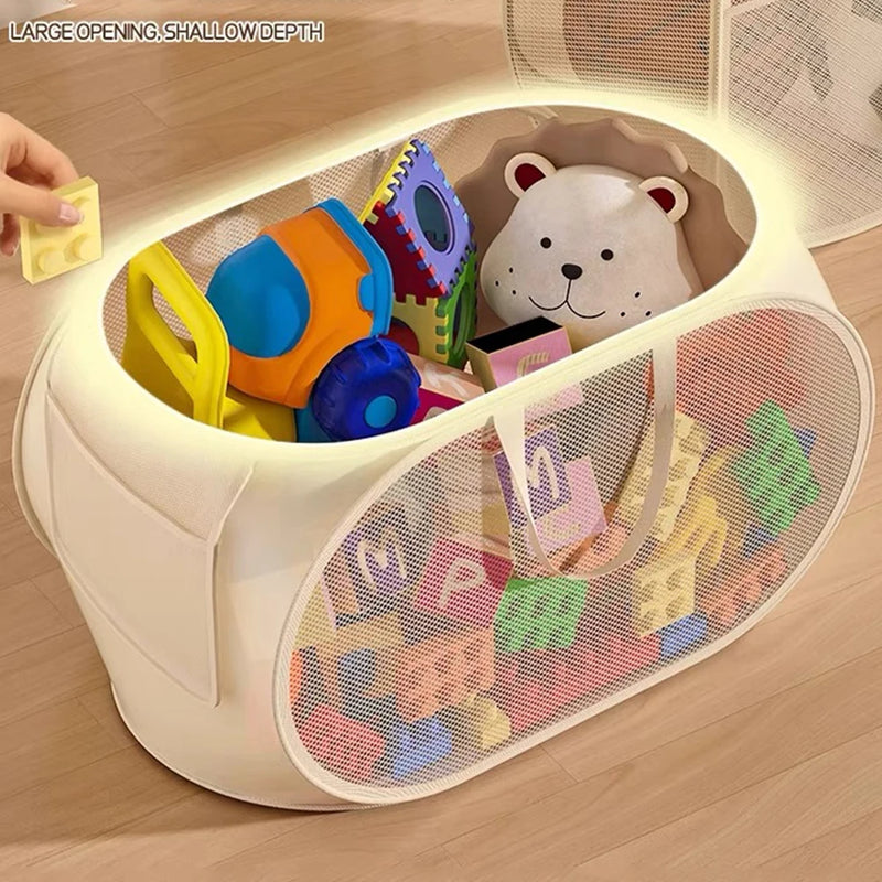 Cesta de Armazenamento Multifuncional para Brinquedos Infantis 🎉🧸