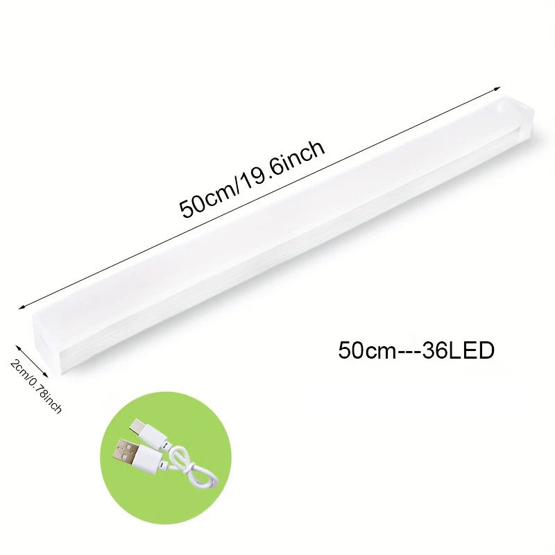 Luz Noturna LED Sem Fio com Sensor de Movimento – Iluminação Inteligente para Closets, Cozinha, Quarto e Escadas