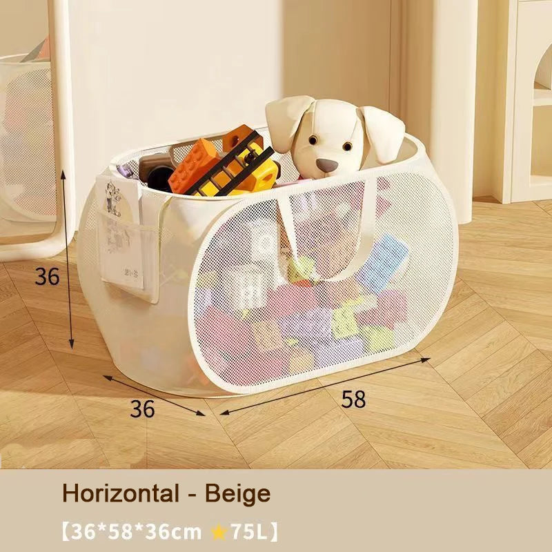 Cesta de Armazenamento Multifuncional para Brinquedos Infantis 🎉🧸