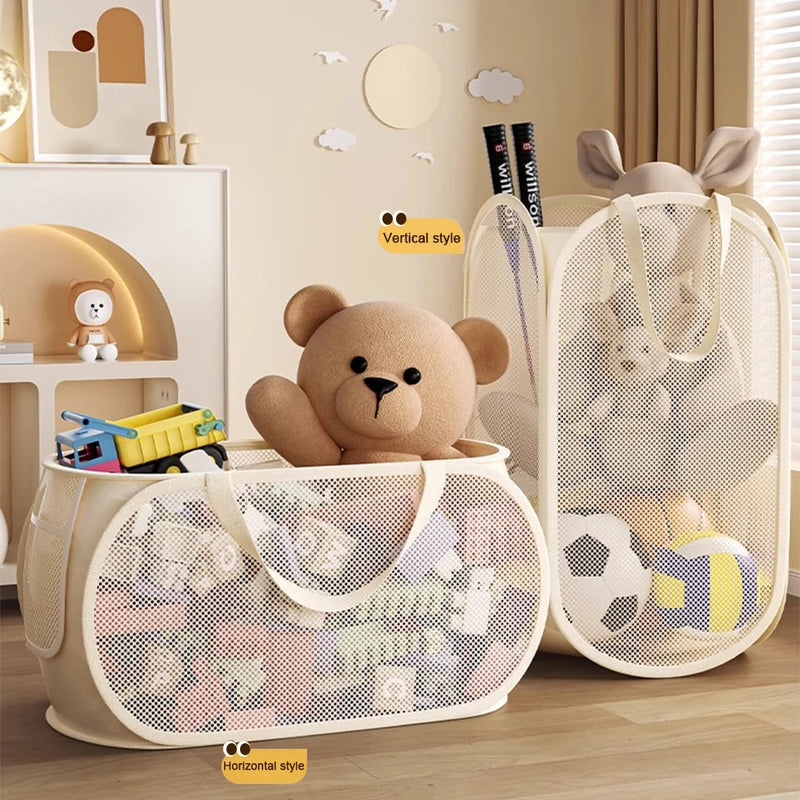 Cesta de Armazenamento Multifuncional para Brinquedos Infantis 🎉🧸