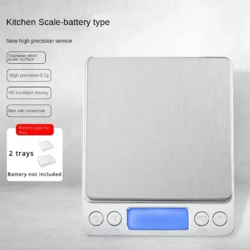 Balança Digital para Café e Cozinha – Precisão para Pesagem de Alimentos e Utensílios de Panificação
