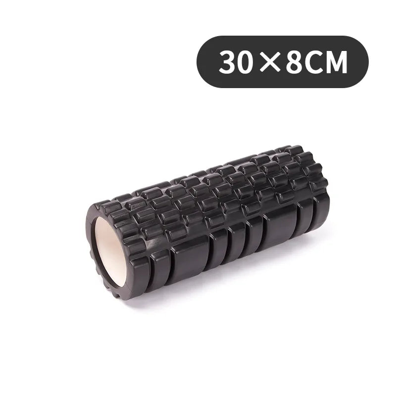 Rolo de Espuma de 30cm para Yoga e Pilates – Equipamento de Fitness para Ginásio e Exercícios em Casa