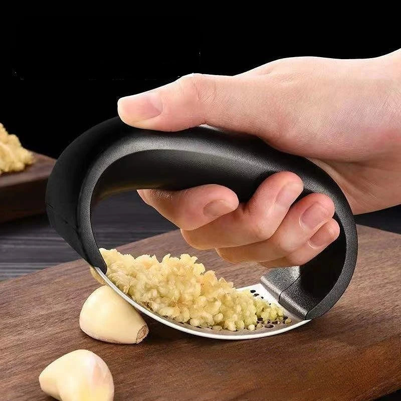 Prensa de Alho de Aço Inoxidável – Manual