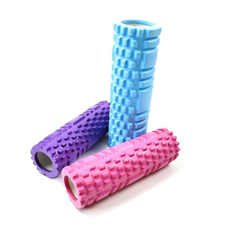 Rolo de Espuma de 30cm para Yoga e Pilates – Equipamento de Fitness para Ginásio e Exercícios em Casa