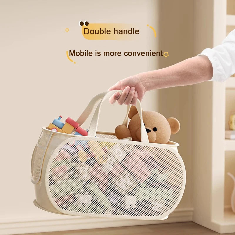 Cesta de Armazenamento Multifuncional para Brinquedos Infantis 🎉🧸